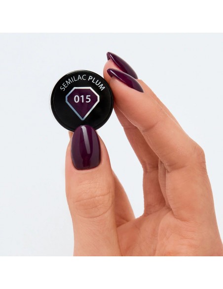 Semilac 015 Plum 7 ml.
