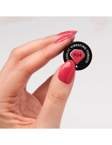 Semilac 024 Vibrating Tomato 7 ml.