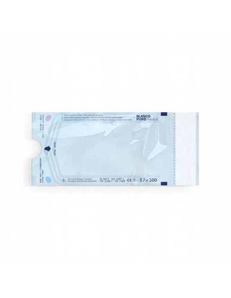 Blanco Puro Torebki Foliowo-Papierowe Do Sterylizatora 57 x 100