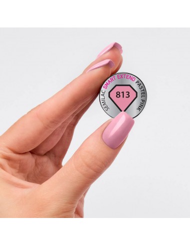 Semilac 813 Smart Extend Pastel Pink 7 ml.