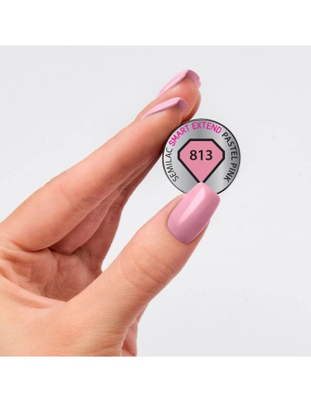 Semilac 813 Smart Extend Pastel Pink 7 ml.