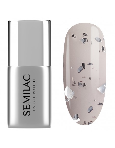 Semilac Top T34 No Wipe Frozen 7 ml.