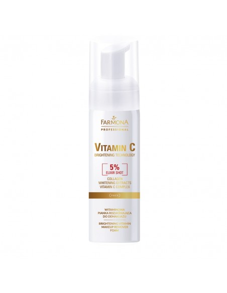 Farmona Vitamin C Pianka Rozjaśniająca Do Demakijażu 150 ml.
