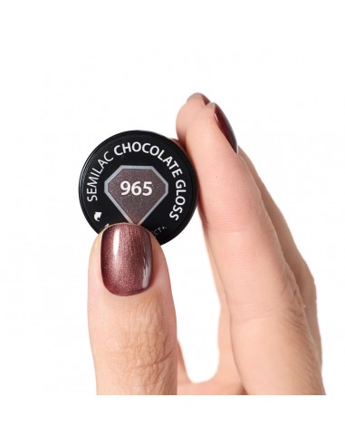 Semilac 965 Chocolate Gloss 7 ml.