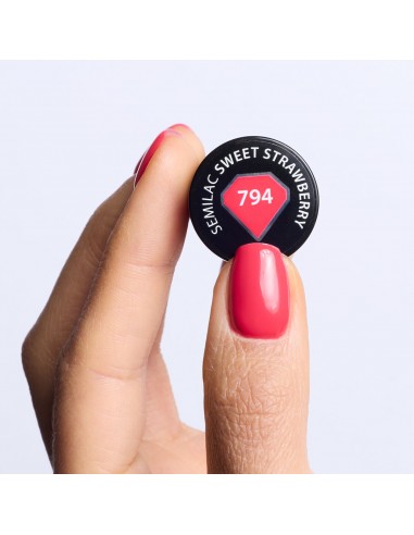 Semilac 794 Sweet Strawberry 7 ml.