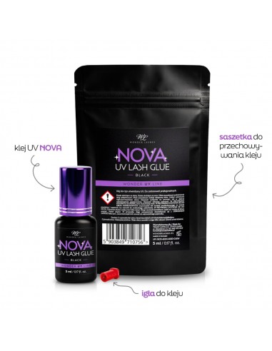 Wonder Klej Nova Uv Lash 5 ml.