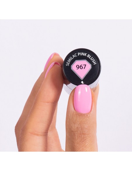 Semilac 967 Pink Blush 7 ml.