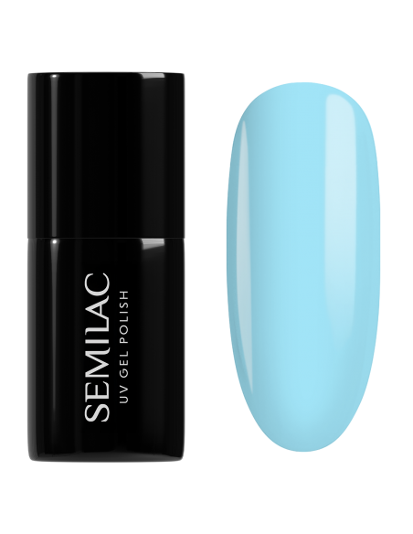 Semilac 974 Bubbly Blue 7 ml.