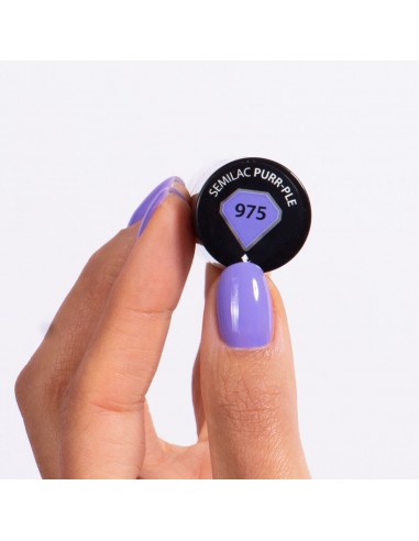 Semilac 975 Purr-Ple 7 ml.
