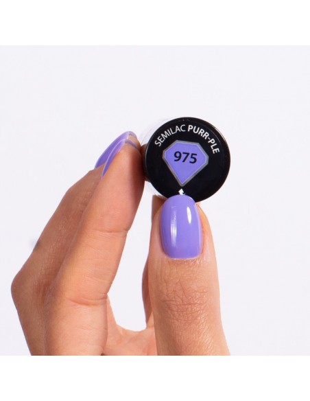 Semilac 975 Purr-Ple 7 ml.