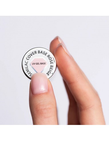 Semilac Baza Cover Rose Beige 7 ml.