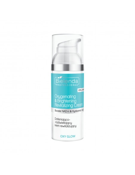 Bielenda Oxy Glow Dotleniająco-Rozświetlający Krem Rewitalizujący 50 ml.