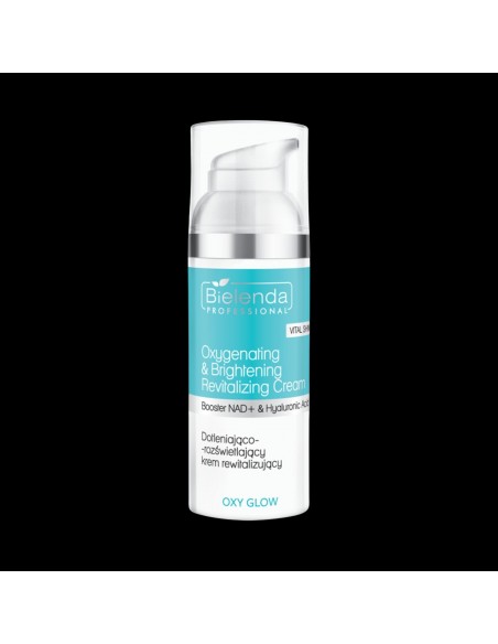 Bielenda Oxy Glow Dotleniająco-Rozświetlający Krem Rewitalizujący 50 ml.