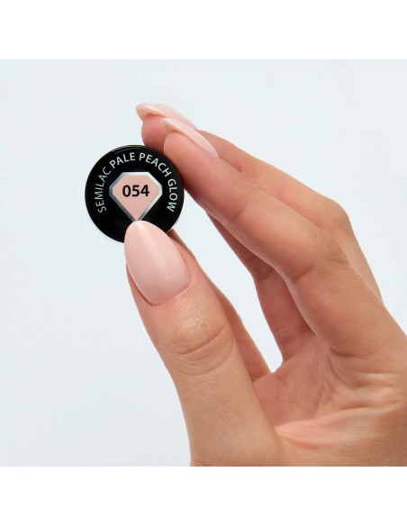 Semilac 054 Pale Peach Glow 7 ml.