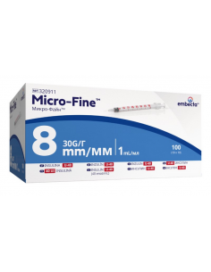 HA. STRZYKAWKI INSULINOWE BD MF+ 1ML. 320911 10SZT