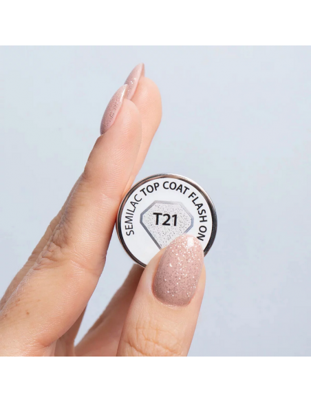 Semilac Top T21 Flash ON 7ml
