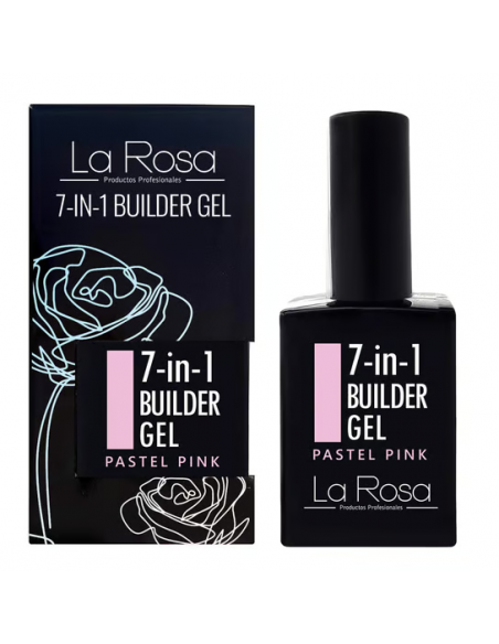 LG37 7 in1 Builder Gel UV/LED Pastel PINK w butelce 15 ml