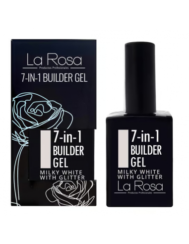 LG33 7 in1 Builder Gel UV/LED Milky White...