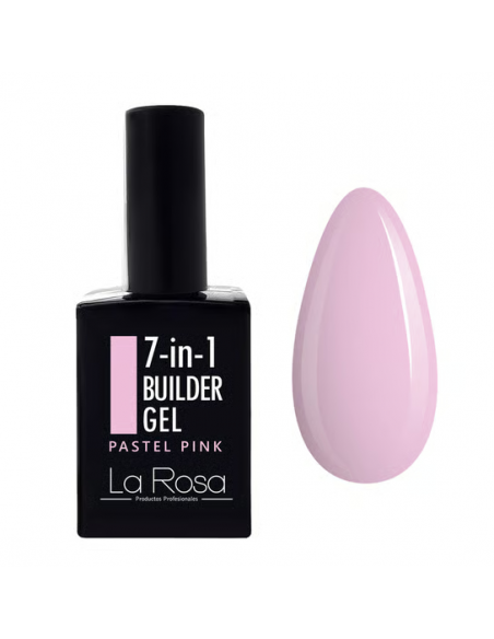 LG37 7 in1 Builder Gel UV/LED Pastel PINK w butelce 15 ml