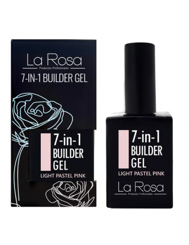 LG38 7 in1 Builder Gel UV/LED Light Pastel Pink...