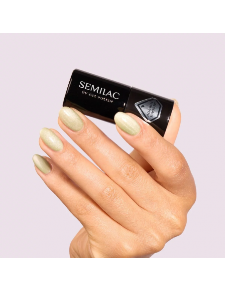 Semilac 732 Pistachio Latte Gloss 7ml