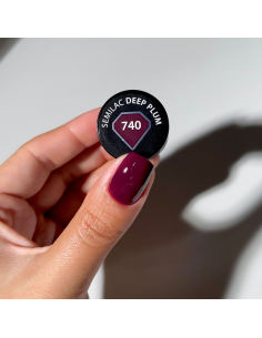 Semilac 740 Deep Plum 7ml 2