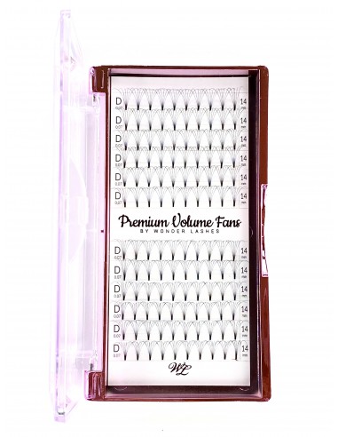 WONDER LASHES RZĘSY PREMIUM VOLUME 6D D 0,07 DŁ.14