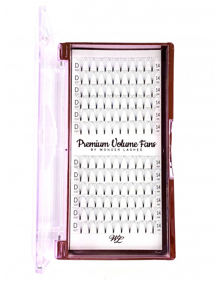 WONDER LASHES RZĘSY PREMIUM VOLUME 6D D 0,07 DŁ.14