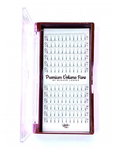 WONDER LASHES RZĘSY PREMIUM VOLUME 4D D 0,07 DŁ.14
