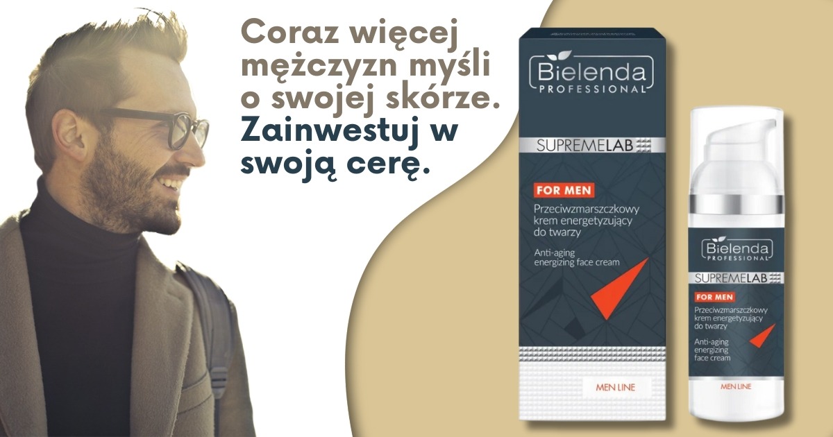 Czy mężczyźni mogą zadbać o swoją cerę?