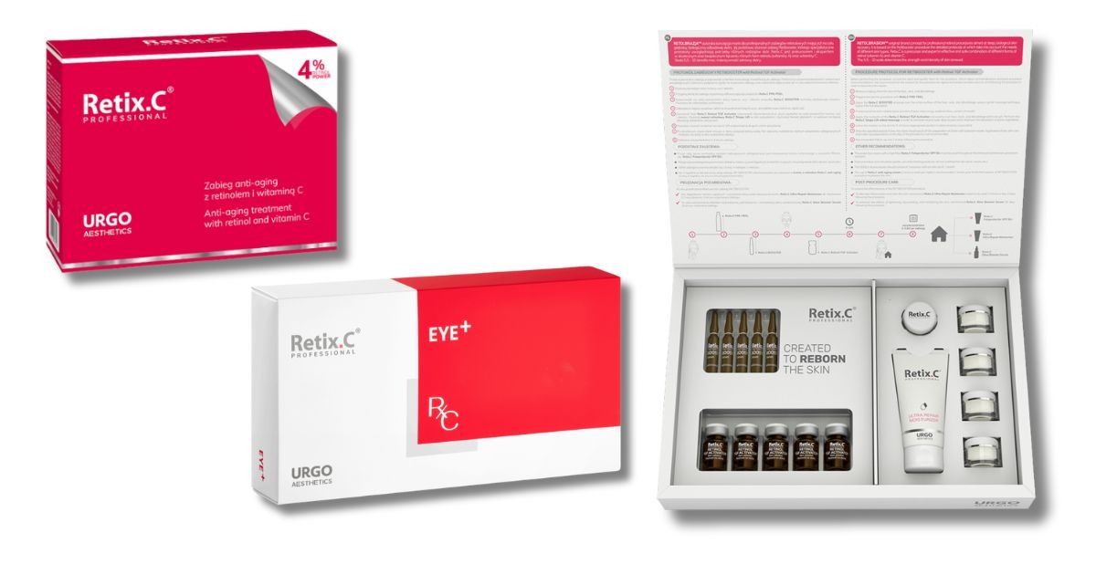 Retinol i witamina c - zastosowania w kosmetykach Retix.C